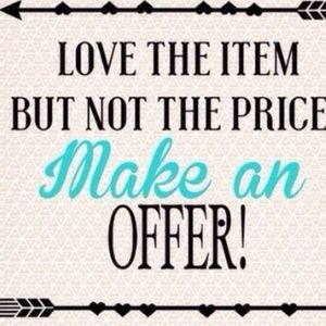 Open to offers and questions 🤗